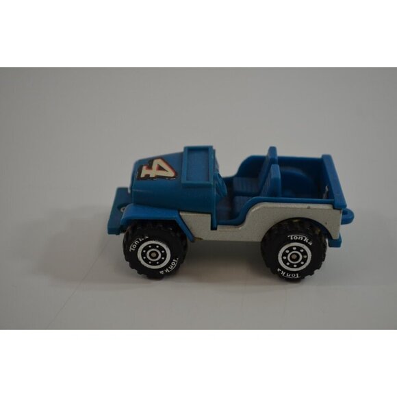 Tonka Tough Treads AL's Towing + Loose Jeep Toy Car 1100 1989 - Picture 11 of 15